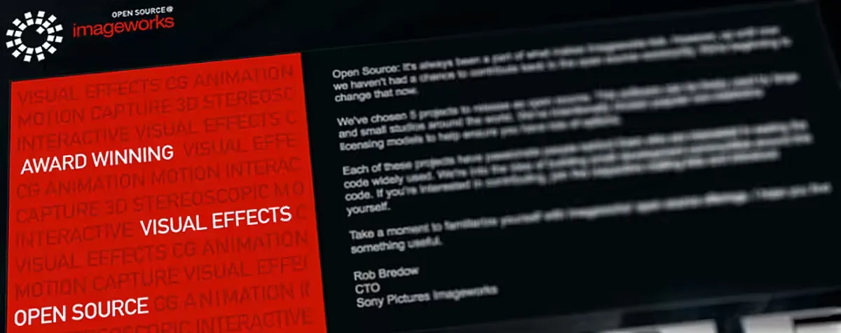 Open Source @ Imageworks