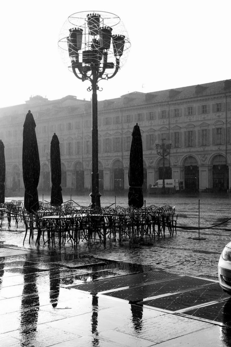 Rain in Torino